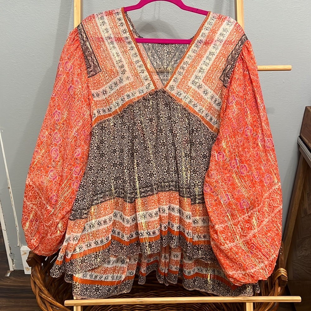 Boho dressy top